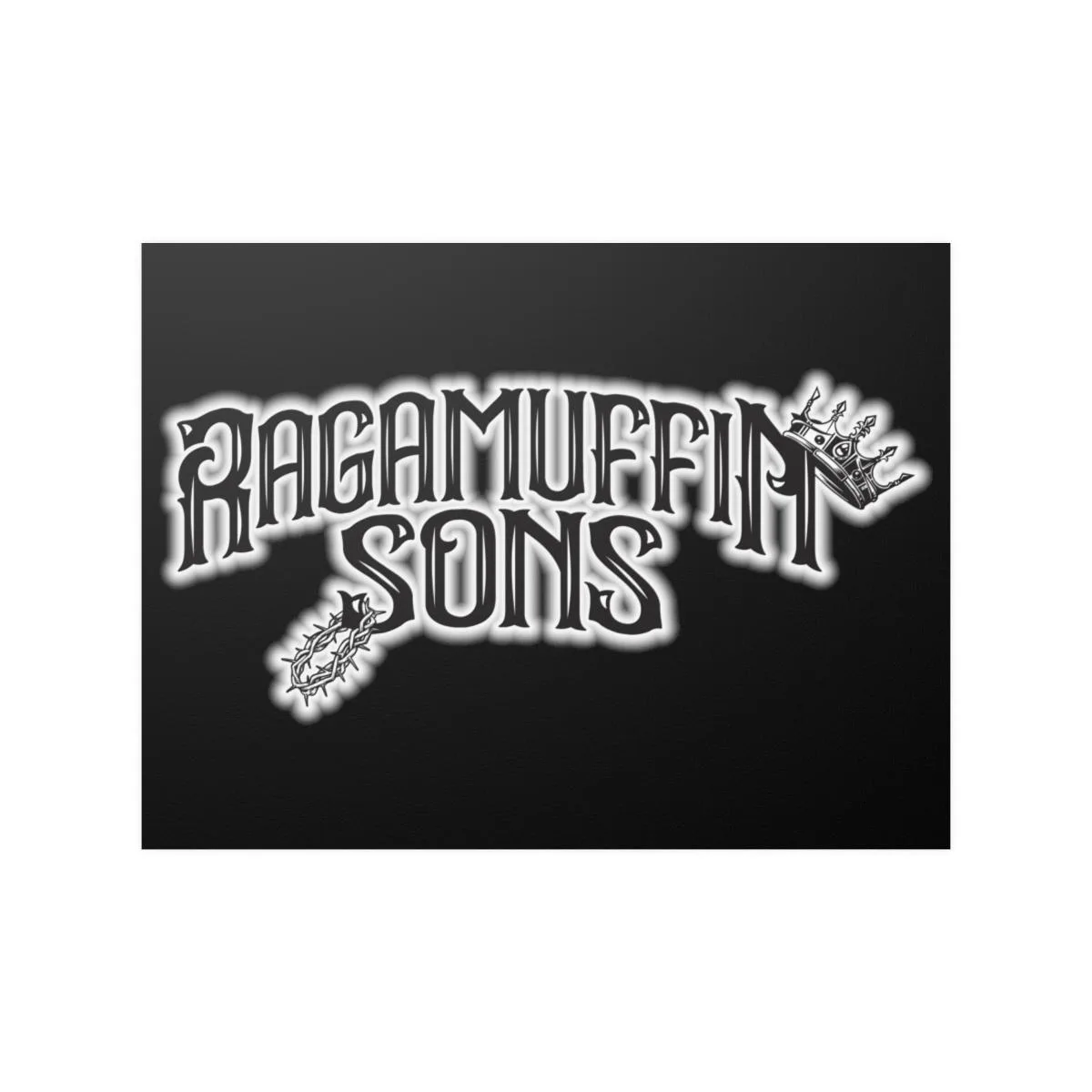 Ragamuffin Sons BW Logo Posters