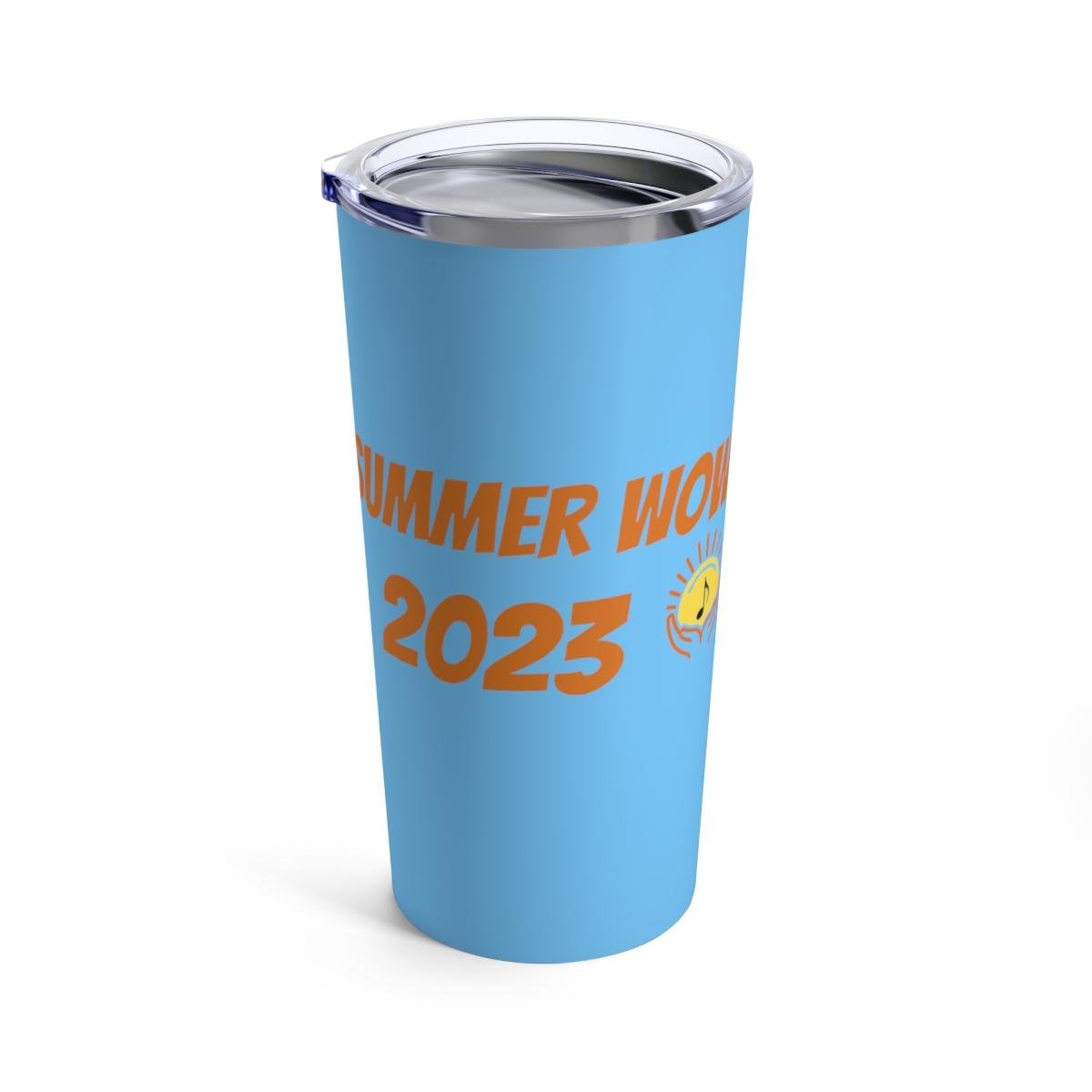 Worship On The Waterfront - Summer WOW 2023 Blue 20oz Stainless Steel Tumbler