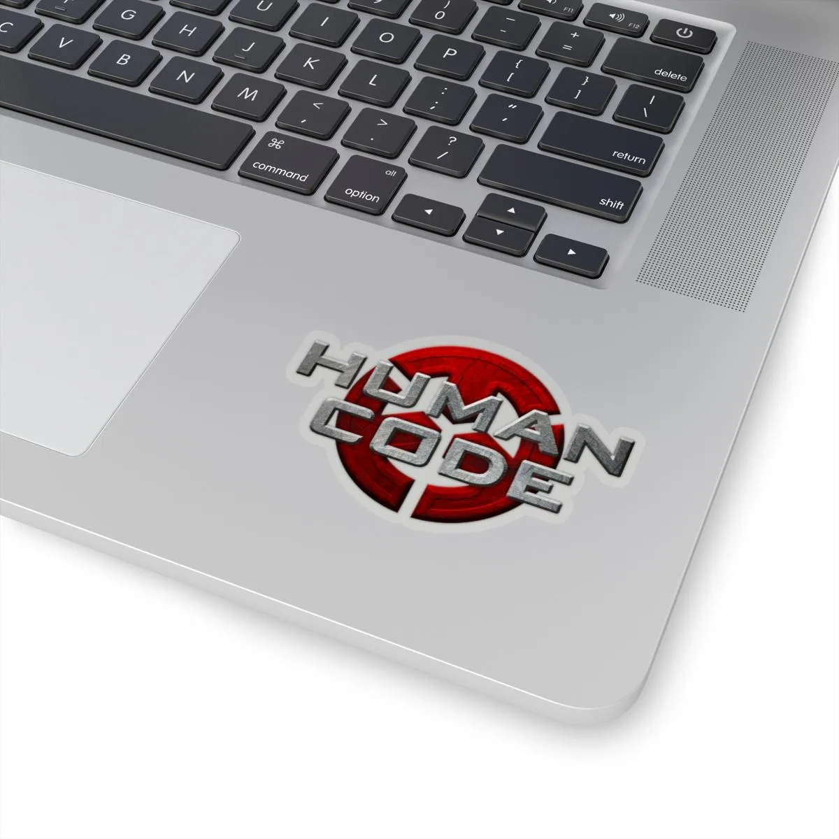 Human Code Logo Die Cut Stickers - Image 8