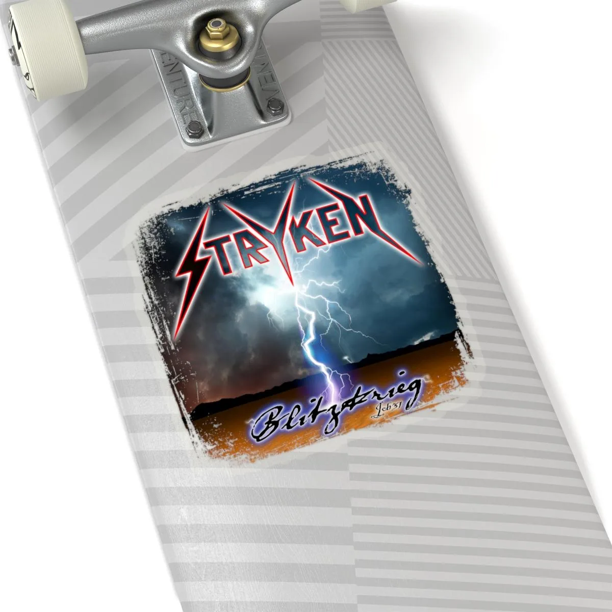 Stryken - Blitzkrieg Die Cut Stickers