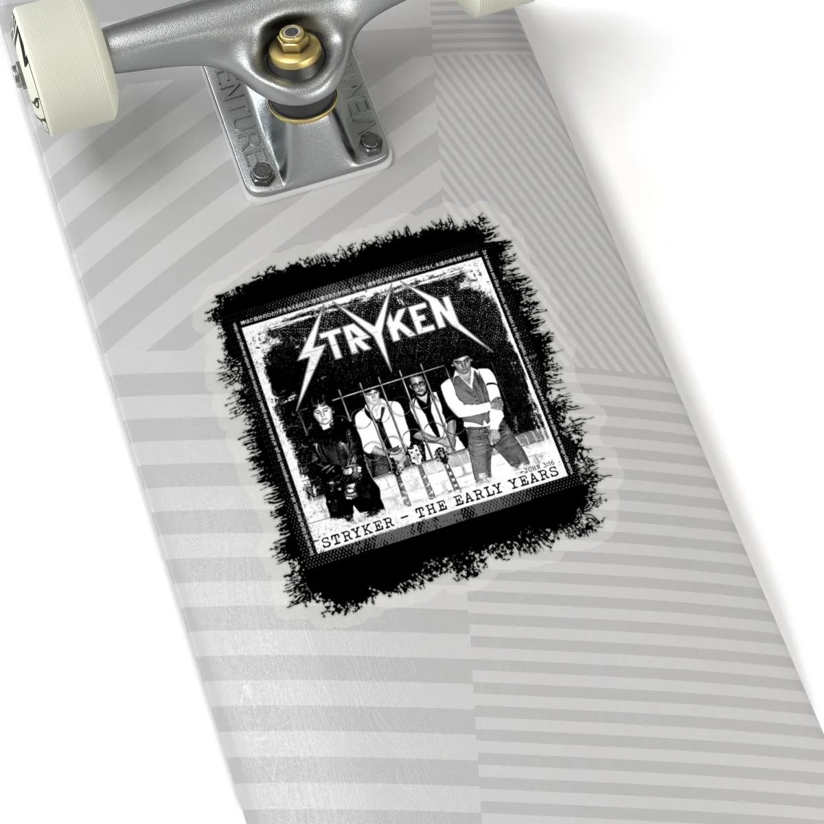 Stryken - Stryker-The Early Years Die Cut Stickers