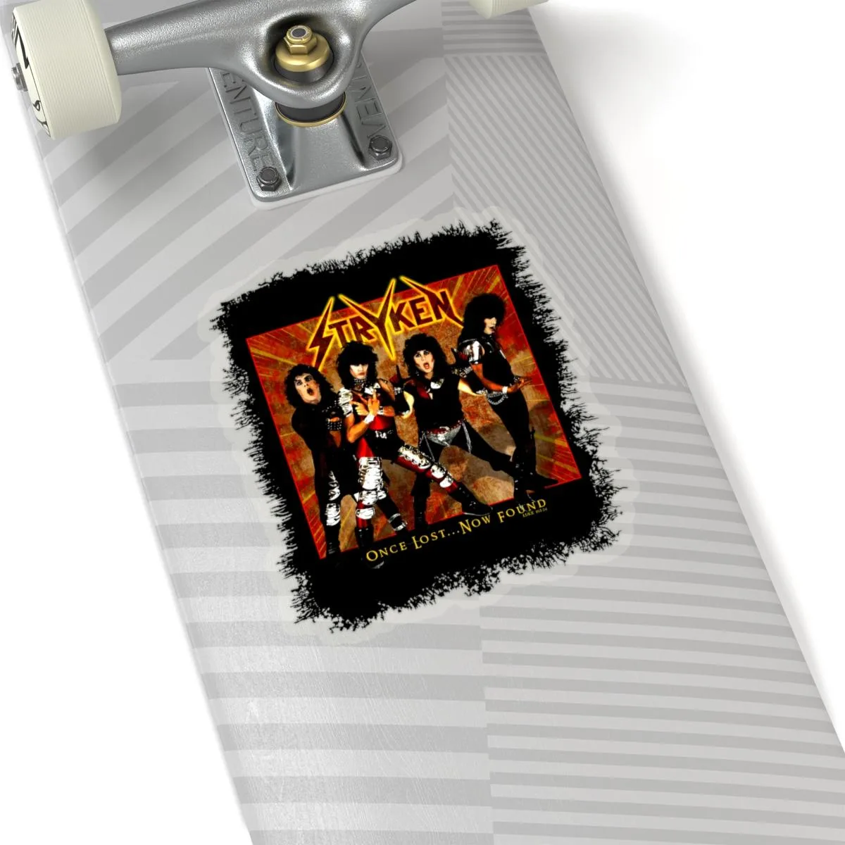 Stryken - Once Lost Now Found Die Cut Stickers