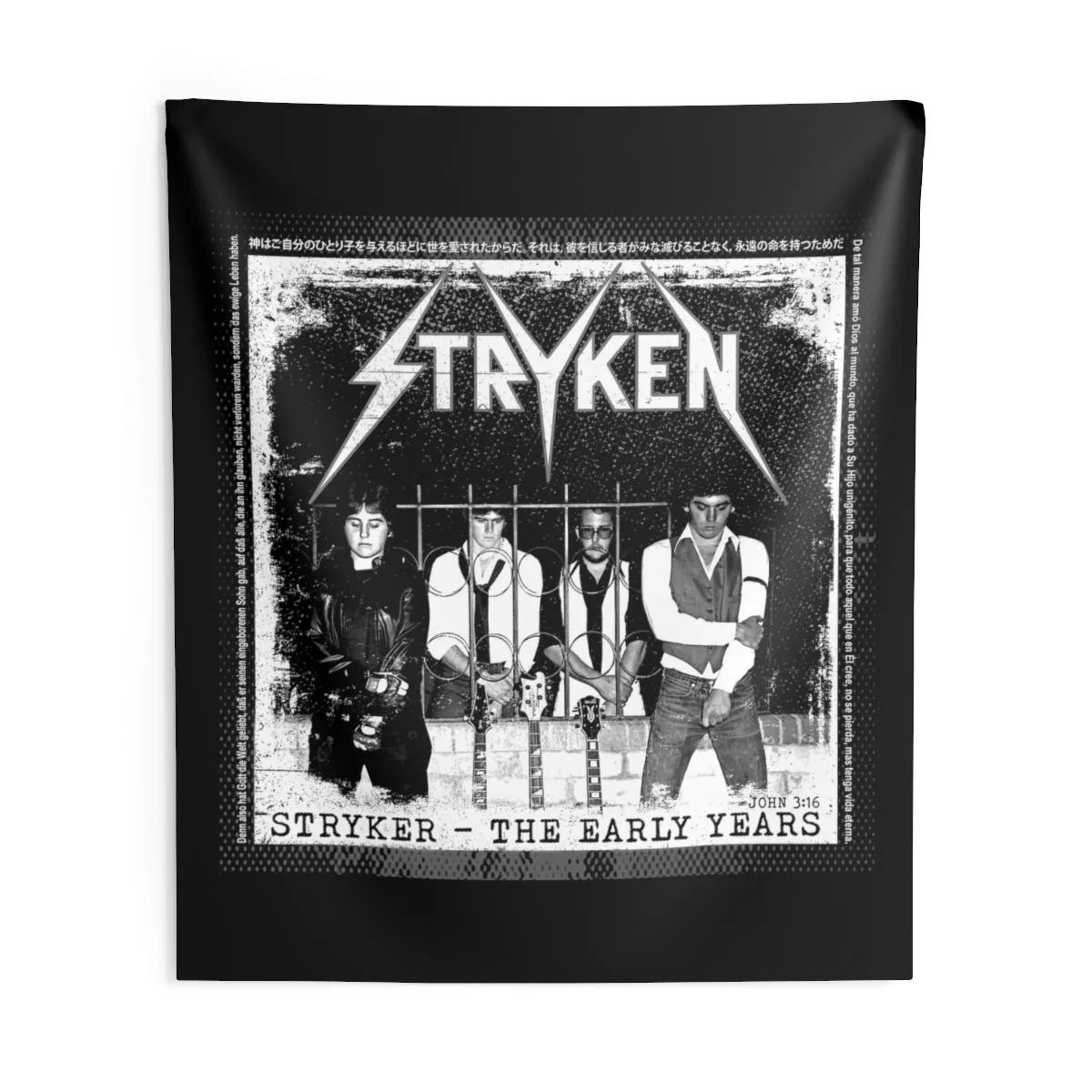 Stryken - Stryker-The Early Years Indoor Wall Tapestries