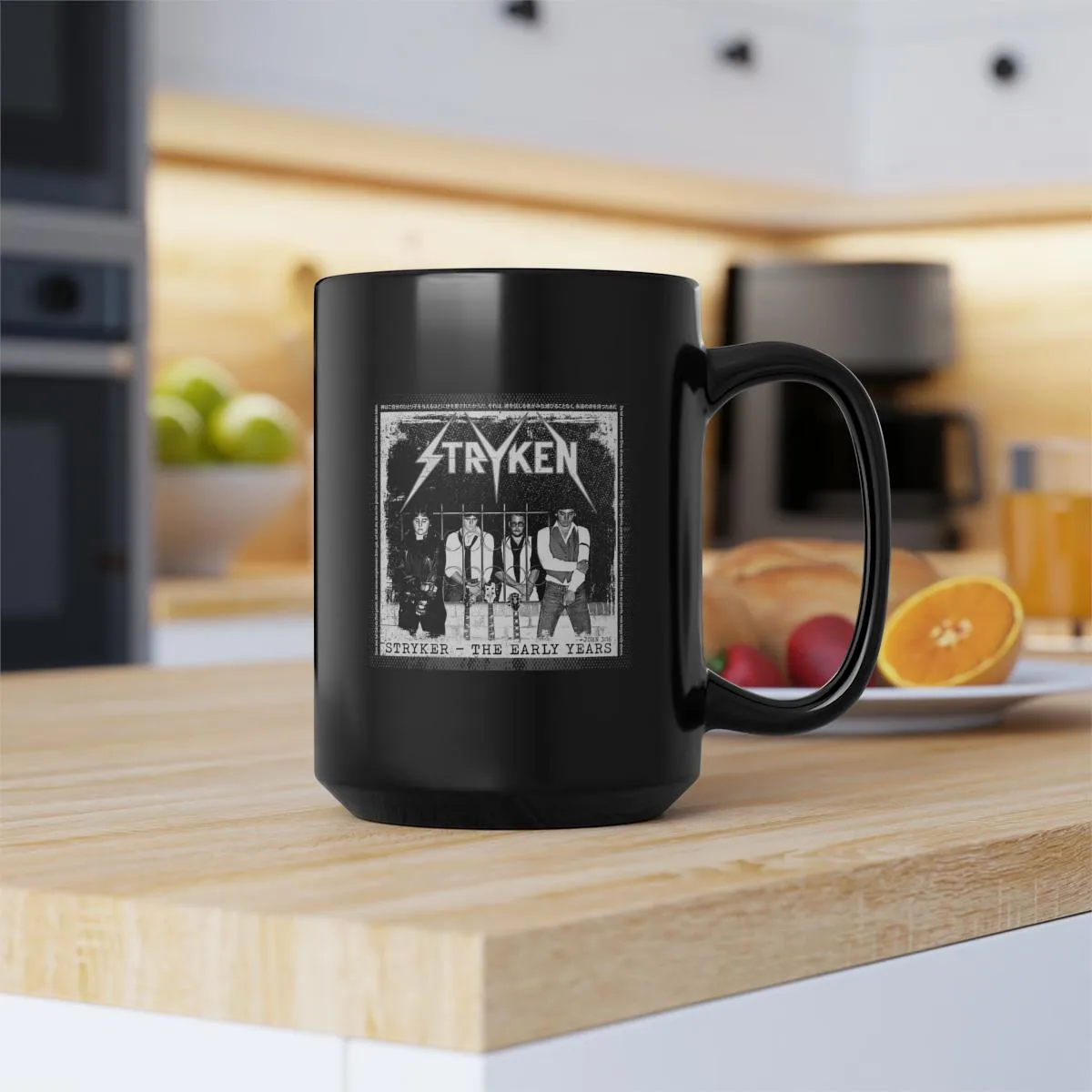 Stryken - Stryker-The Early Years 15oz Black Mug