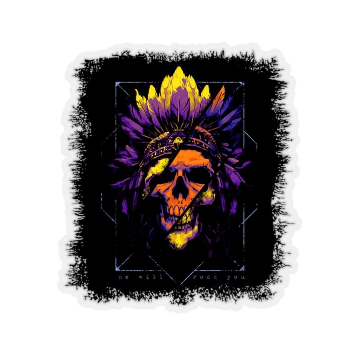 Tavares Artwork - We Will Rock You Die Cut Stickers - Image 4