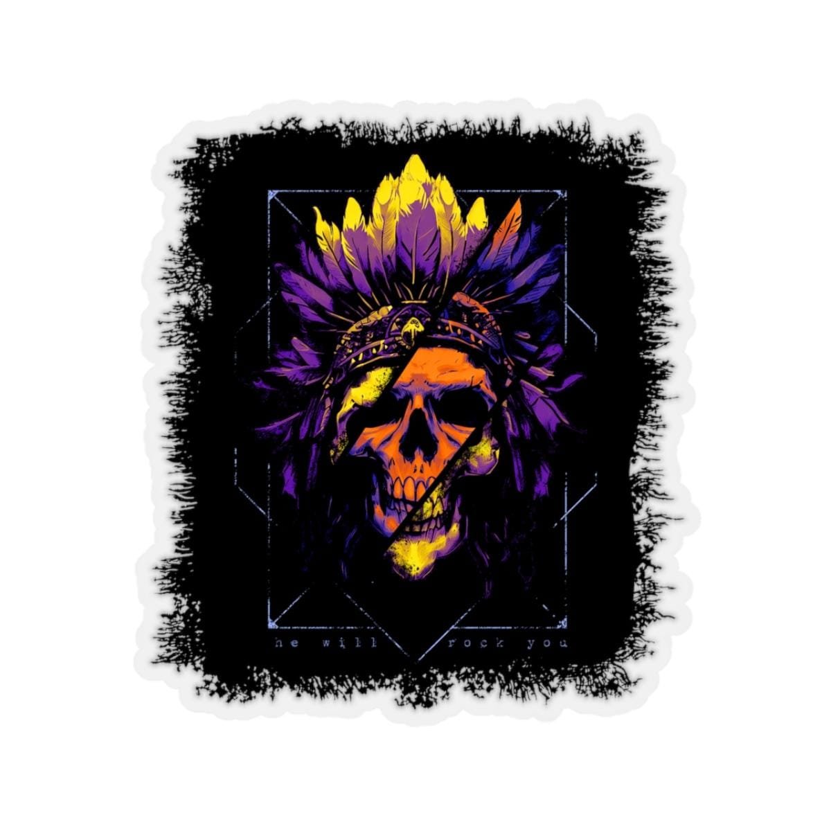 Tavares Artwork - We Will Rock You Die Cut Stickers - Image 7