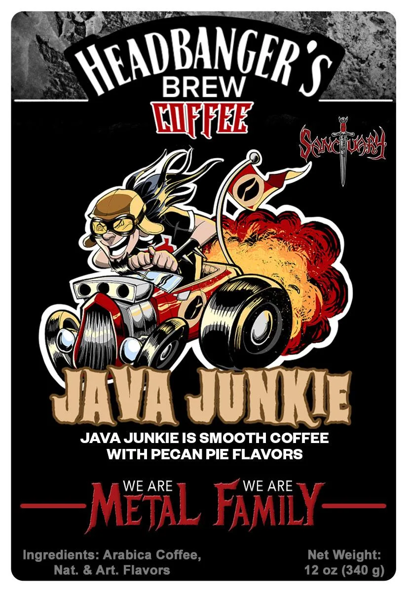 Headbanger's Brew: Java Junkie Coffee - Ground/K-Cups