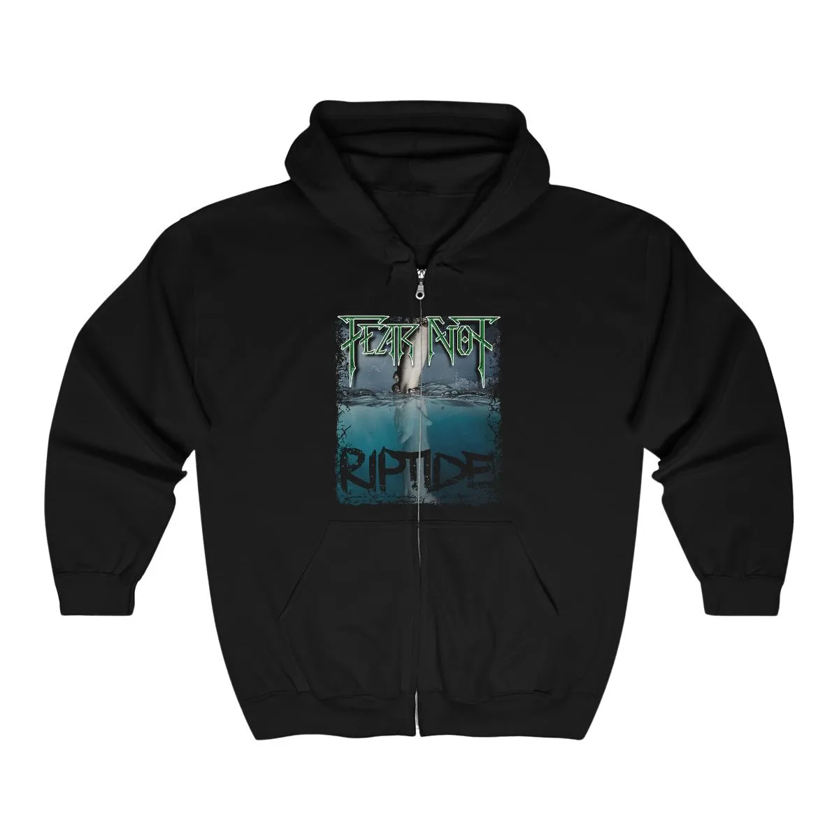 Fear Not - Riptide Full Zip Hooded Sweatshirt