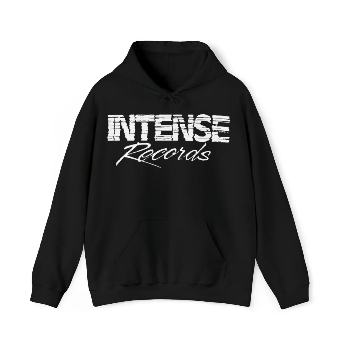 Intense Records Pullover Hooded Sweatshirt