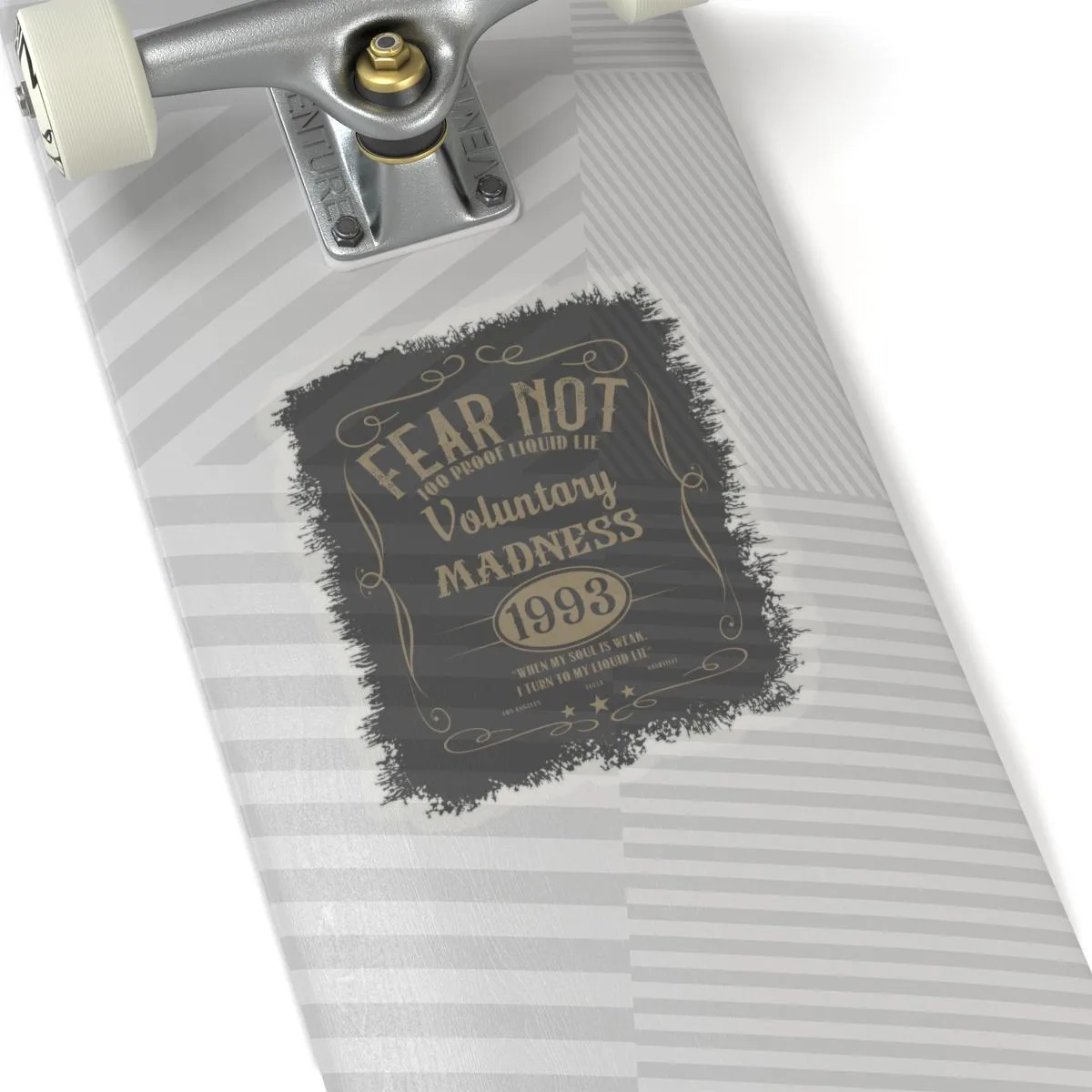 Fear Not - Voluntary Madness V2 Die Cut Stickers