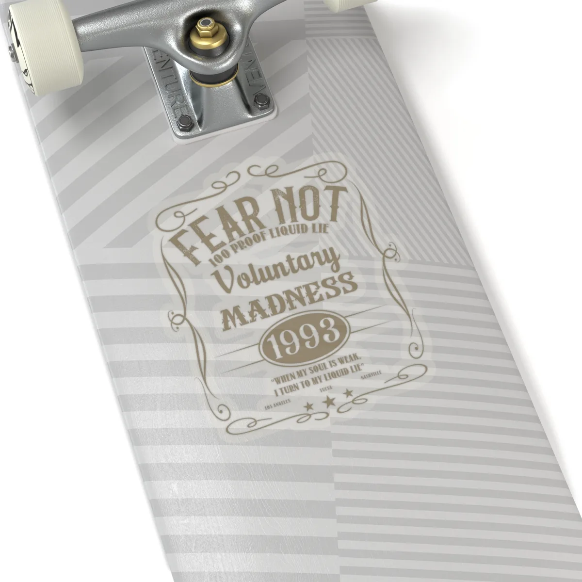 Fear Not - Voluntary Madness Die Cut Stickers