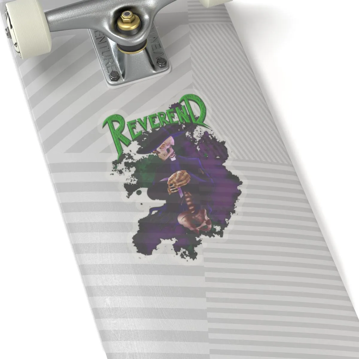 Reverend Die Cut Stickers