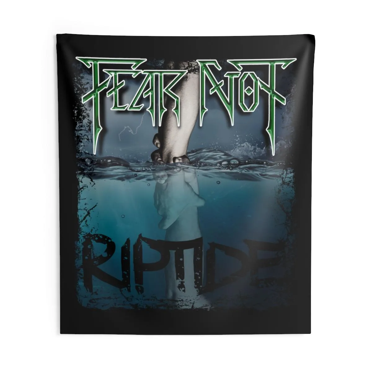 Fear Not - Riptide Indoor Wall Tapestries
