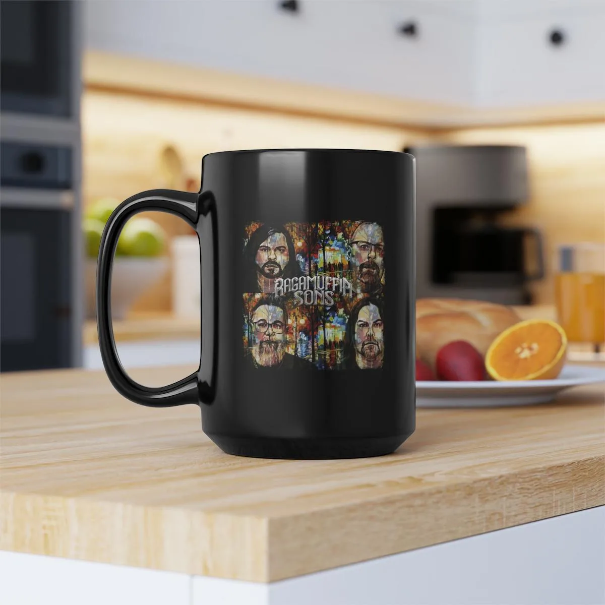 Ragamuffin Sons 15oz Black Mug