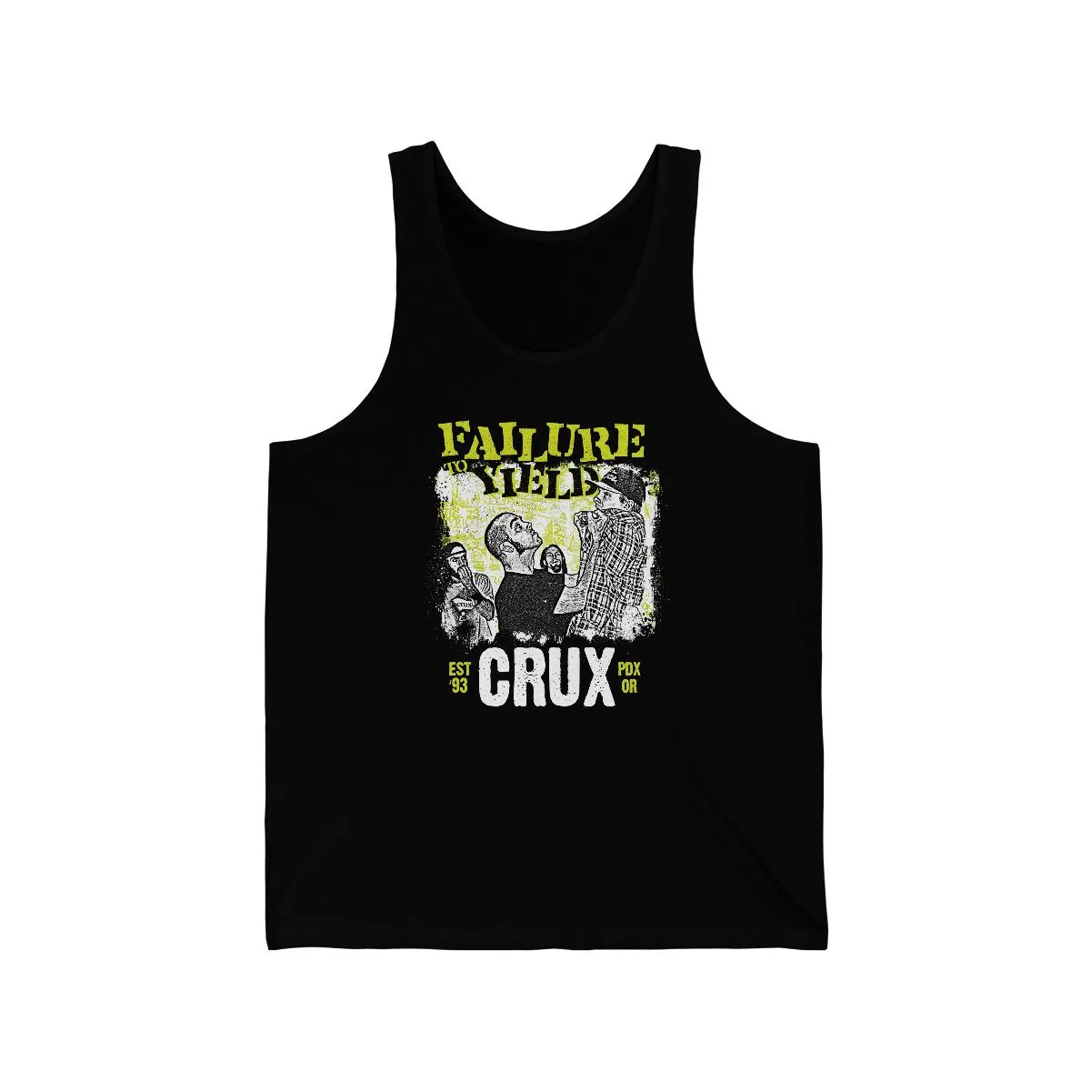 Crux - Failure To Yield Unisex Jersey Tank Top