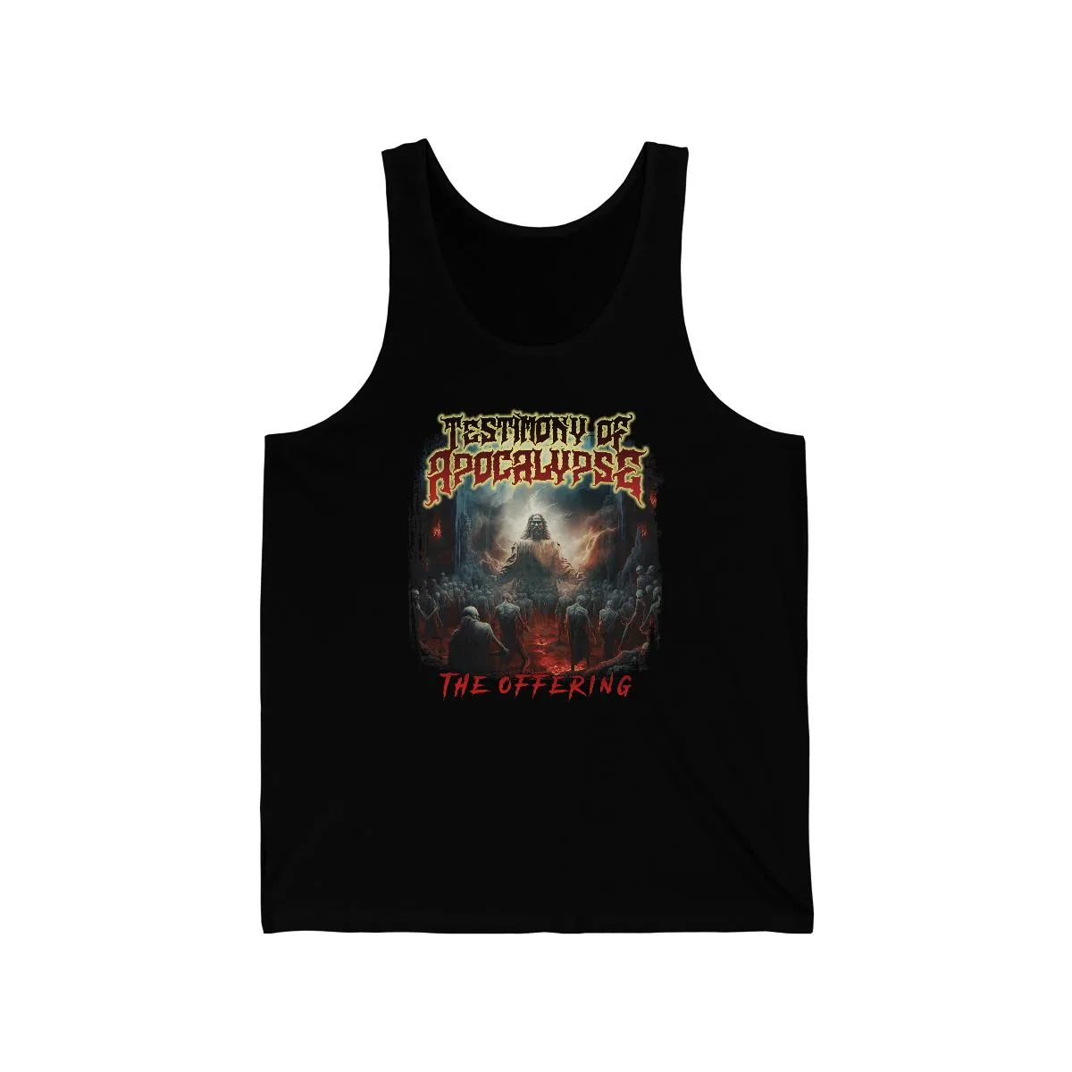 Testimony Of Apocalypse - The Offering Unisex Jersey Tank Top