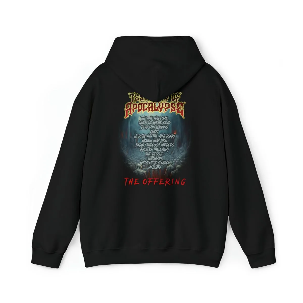 Testimony Of Apocalypse - The Offering Pullover Hooded Sweatshirt (2-Sided)