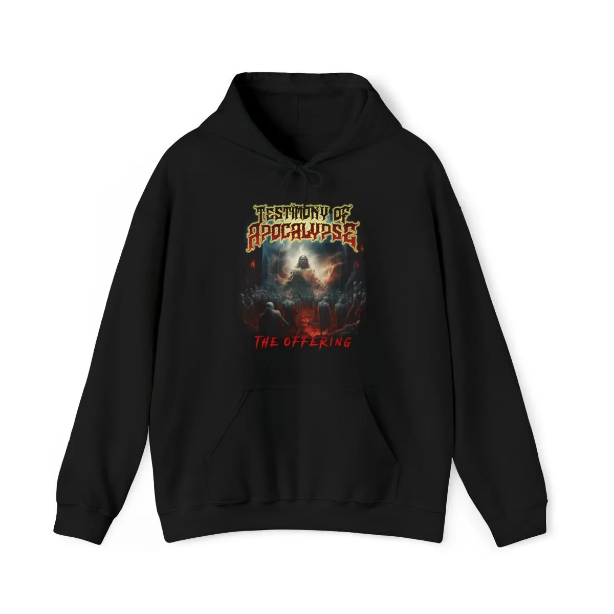 Testimony Of Apocalypse - The Offering Pullover Hooded Sweatshirt