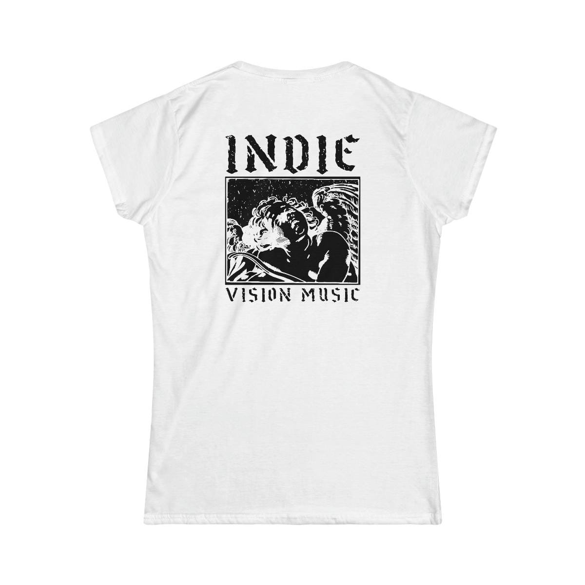 Indie Vision Music Angel Women's Short Sleeve Tshirt (2-Sided) - Image 4
