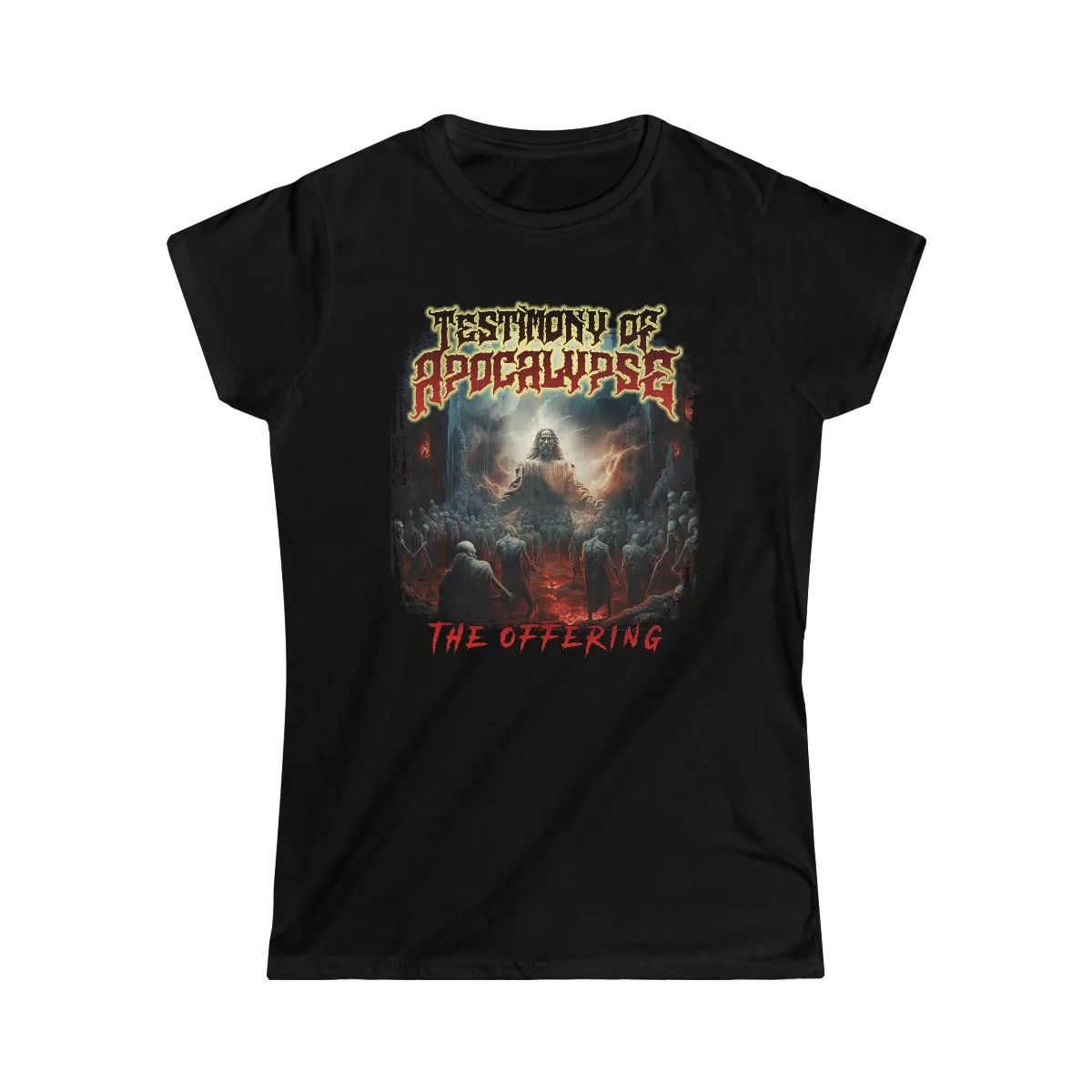 Testimony Of Apocalypse - The Offering Women's Short Sleeve Tshirt