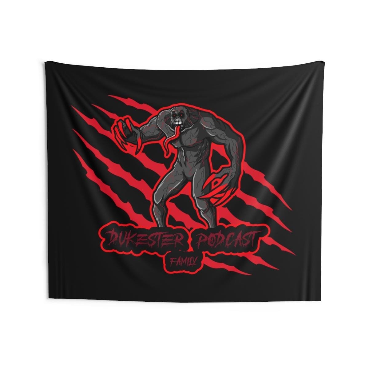 Dukester podcast Family Monster Indoor Wall Tapestries - Image 4