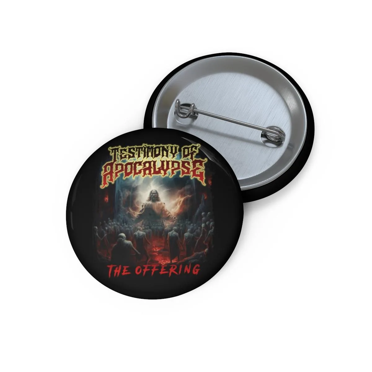 Testimony Of Apocalypse - The Offering Pin Buttons