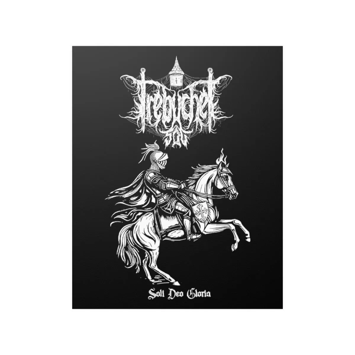 Trebuchet SDG - Soli Deo Gloria Rider Posters