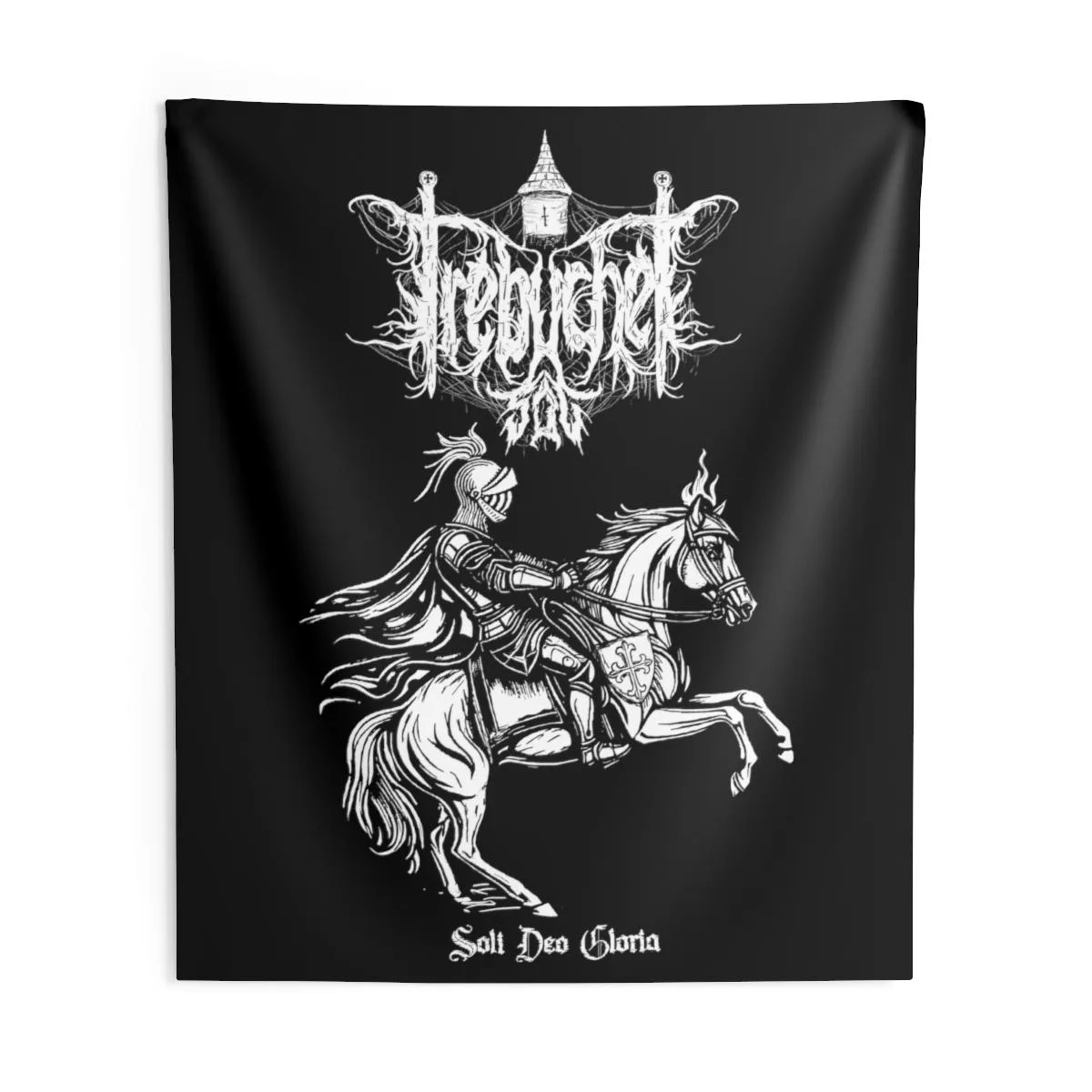Trebuchet SDG - Soli Deo Gloria Rider Indoor Wall Tapestries
