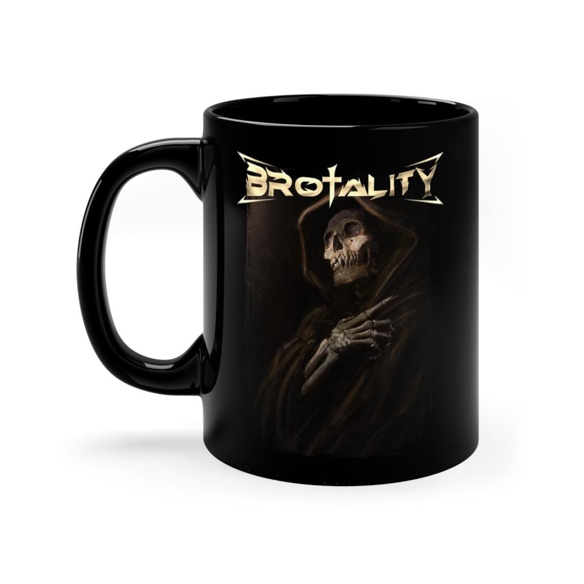 Brotality Reaper Black mug 11oz - Image 3