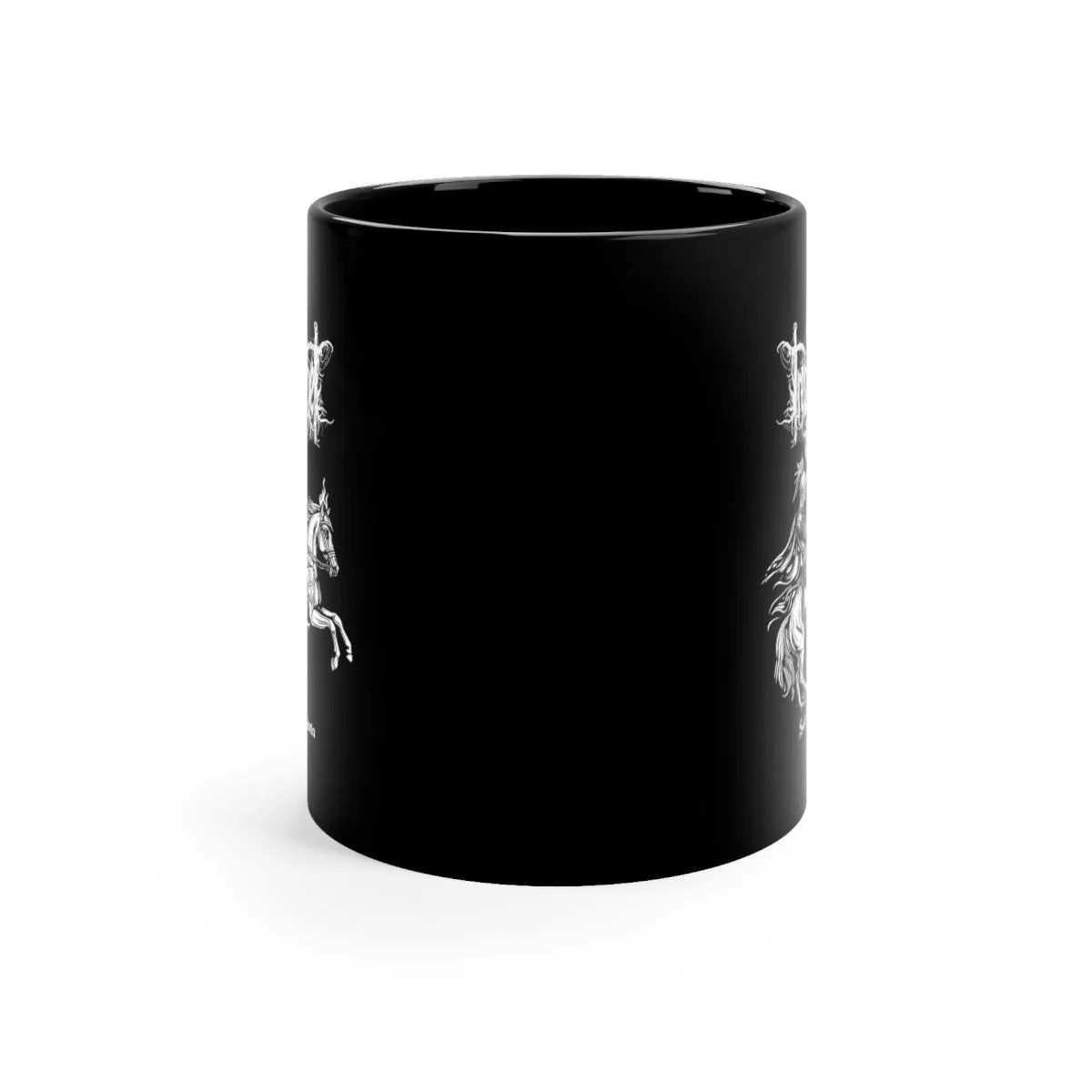 Trebuchet SDG - Soli Deo Gloria Rider 11oz Black mug
