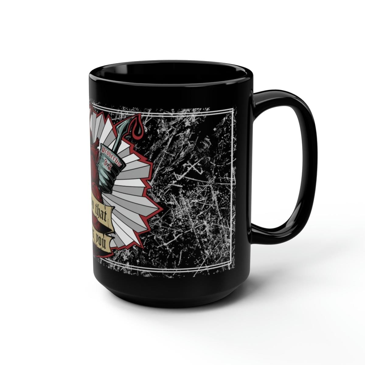 Sanctuary International - Tattoo Defines You Wraparound 15oz Black Mug - Image 5