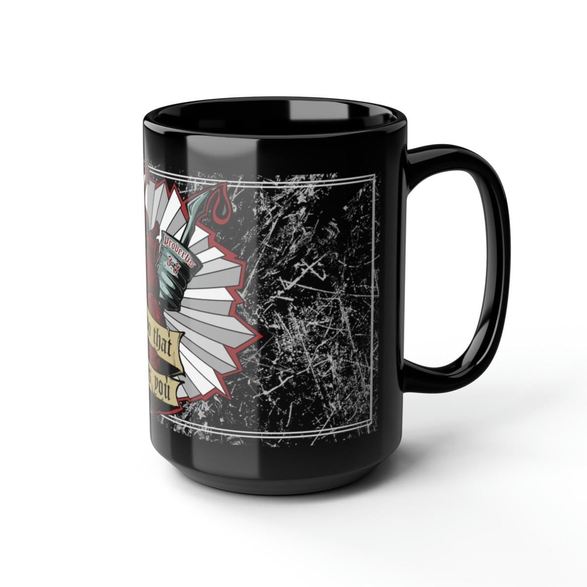 Sanctuary International - Tattoo Defines You Wraparound 15oz Black Mug - Image 6