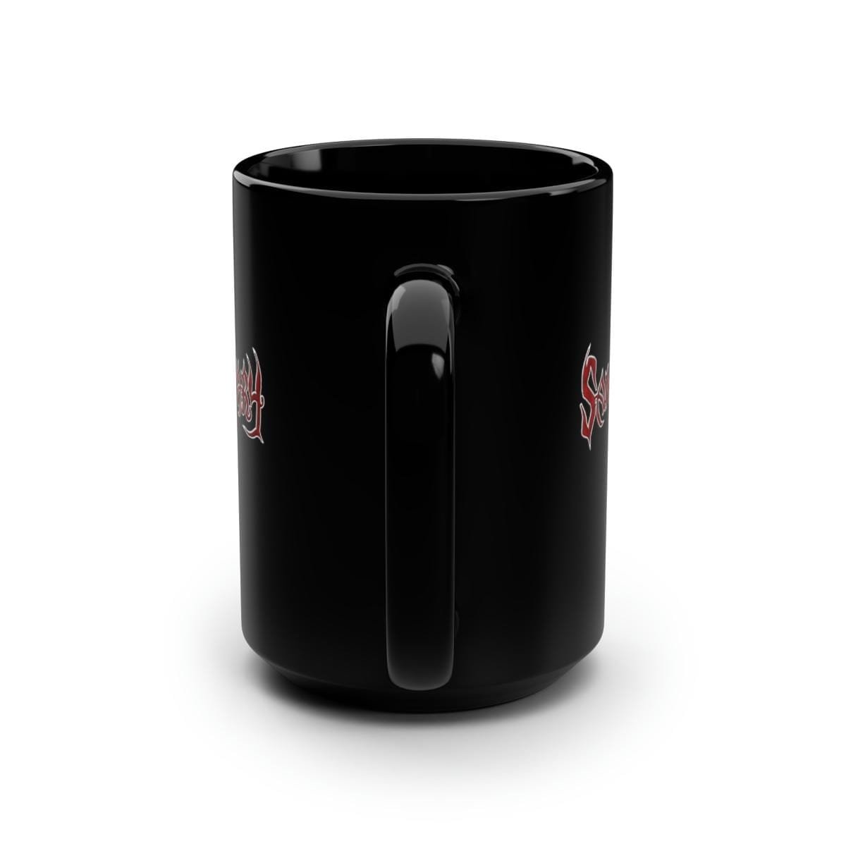 Sanctuary International Logo 15oz Black Mug - Image 4