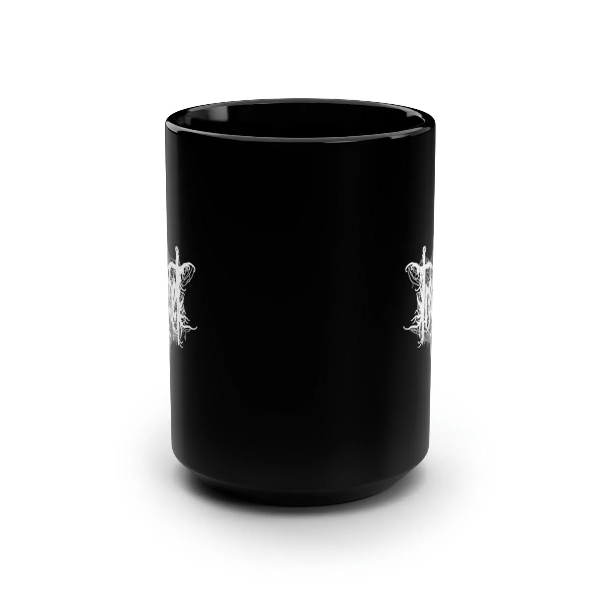Trebuchet SDG Logo 15oz Black Mug