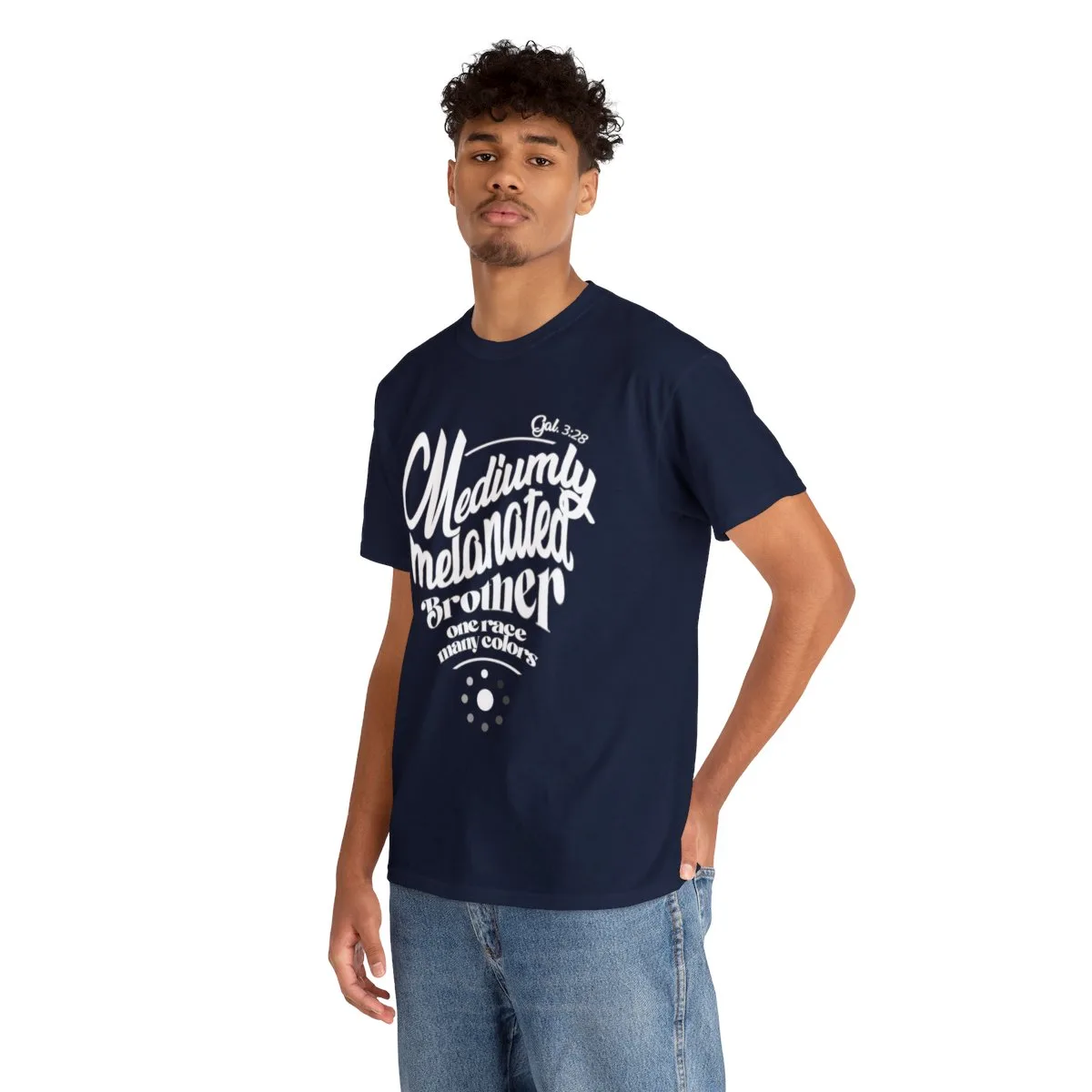 1RMC Mediumly Melanated Brother Short Sleeve Shirt - Image 25