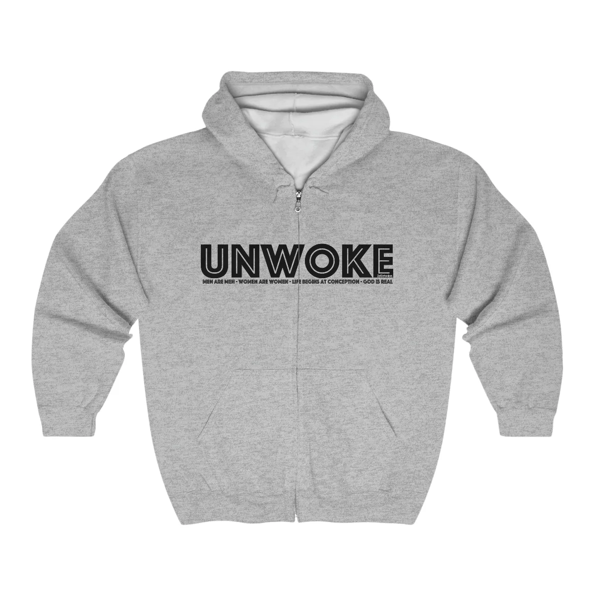 ZEF Defenders - Unwoke Full Zip Hooded Sweatshirt