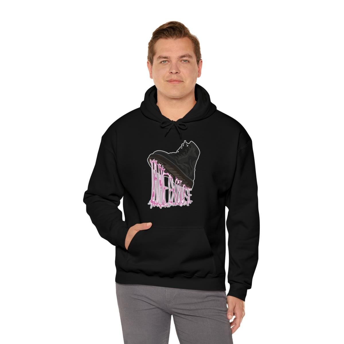 Lame Excuse - Gumshoe Pullover Hooded Sweatshirt - Image 8
