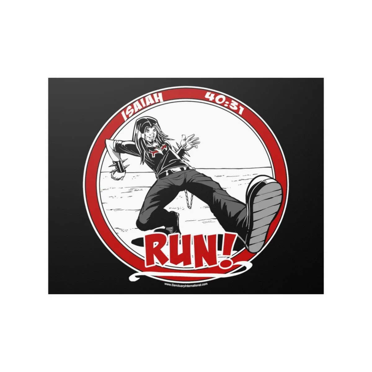 Sanctuary International - Run Poster Prints (210gsm)
