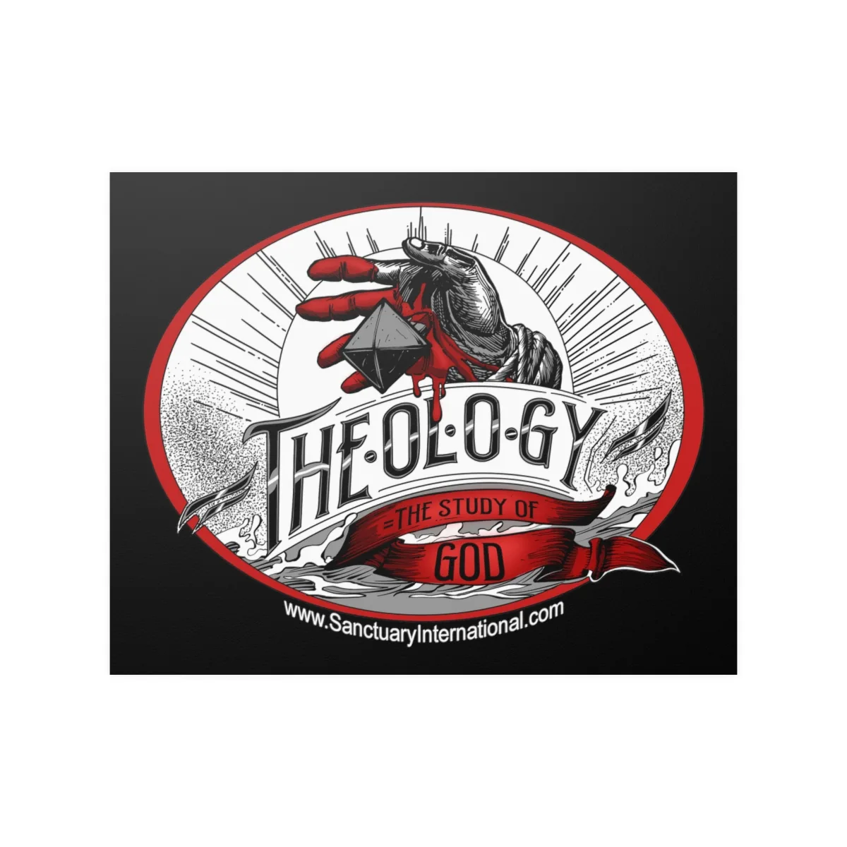 Sanctuary International - The-ol-o-gy Poster Prints (210gsm)