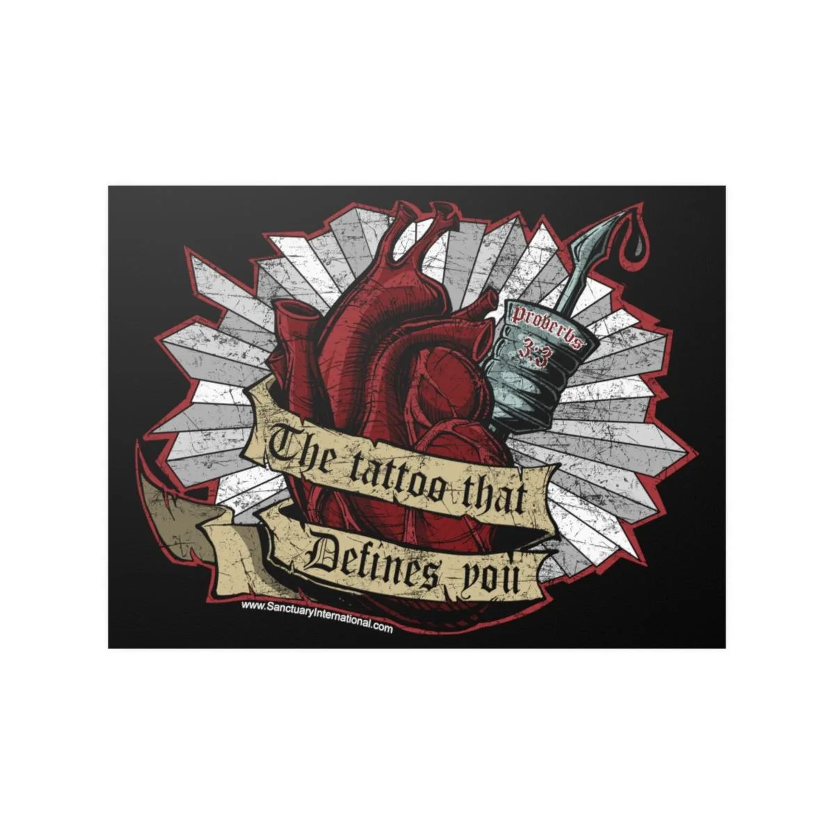 Sanctuary International - Tattoo Defines You Poster Prints (210gsm)