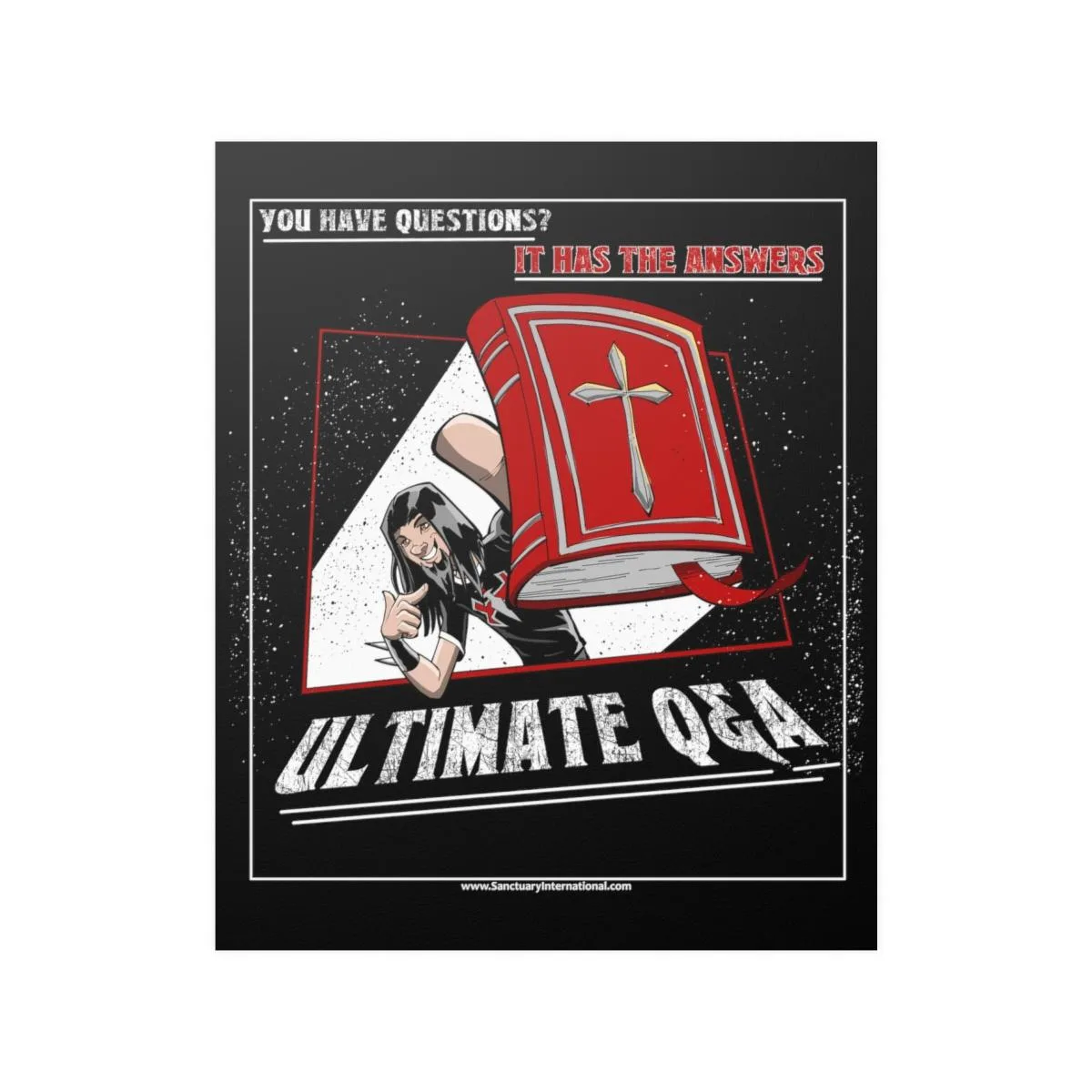 Sanctuary International -  Q And A Poster Prints (210gsm)