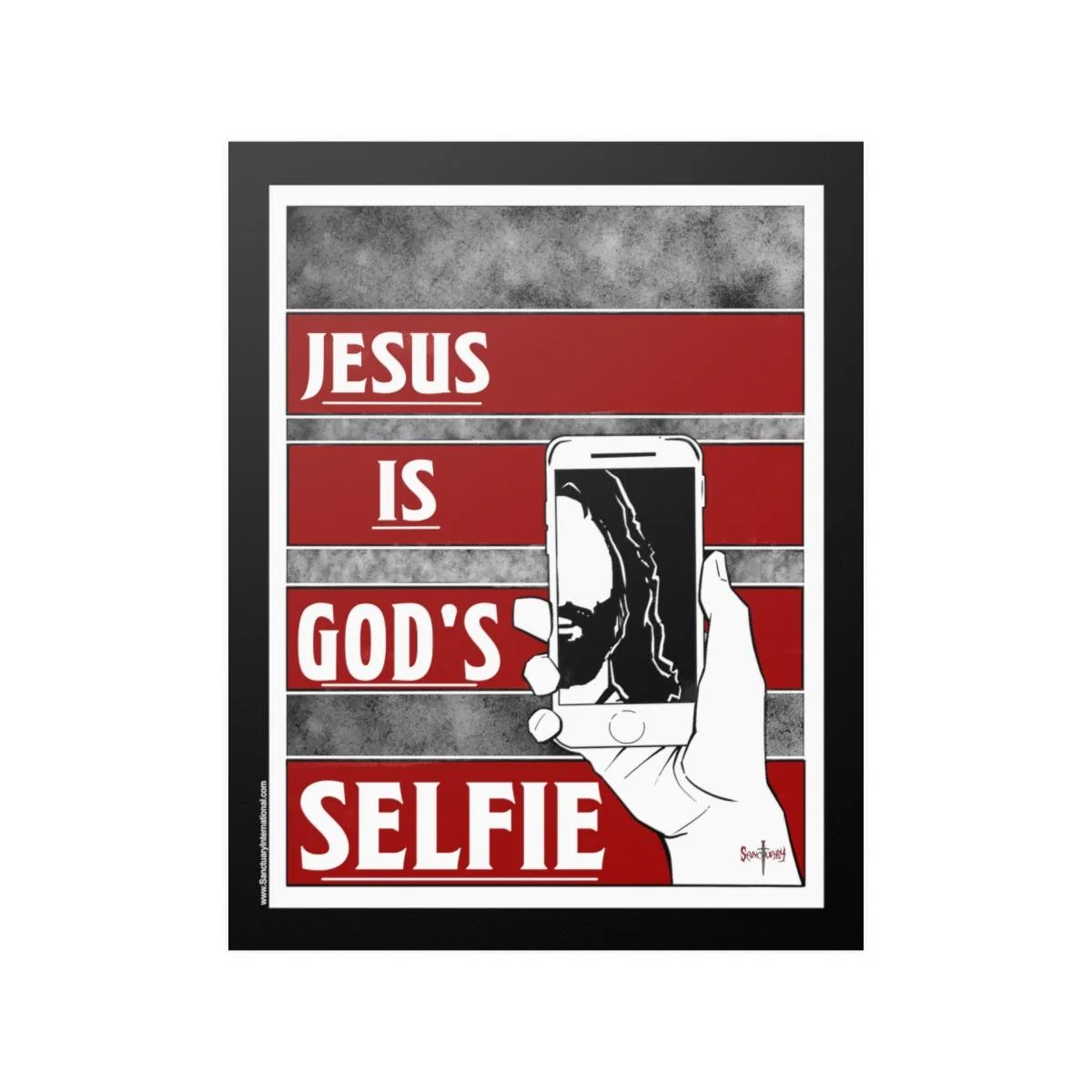 Sanctuary International - God's Selfie Poster Prints (210gsm)