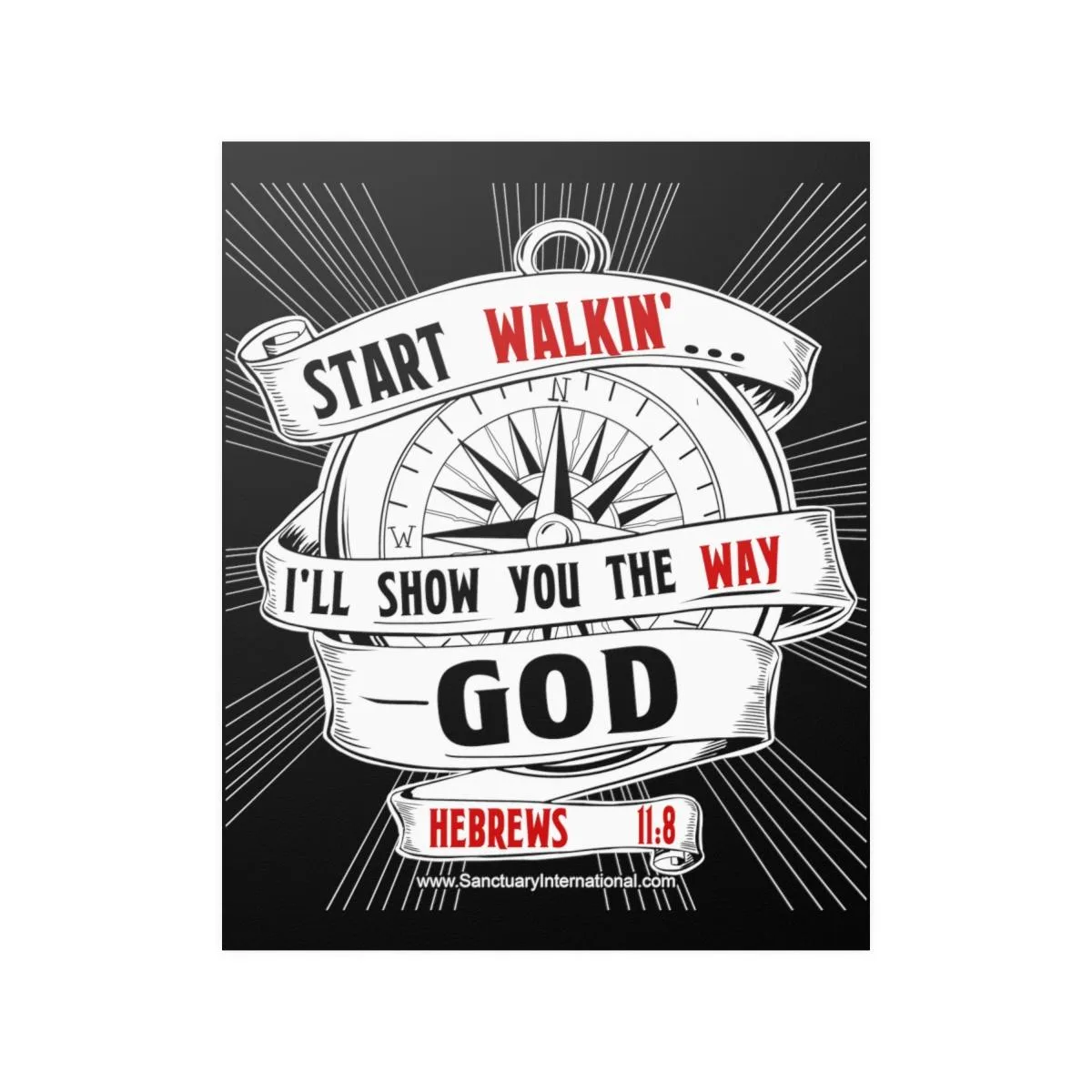Sanctuary International - Start Walkin' Poster Prints (210gsm)