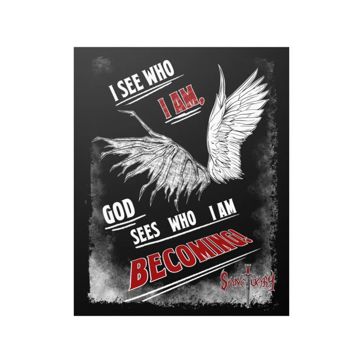 Sanctuary International -  Becoming Poster Prints (210gsm)