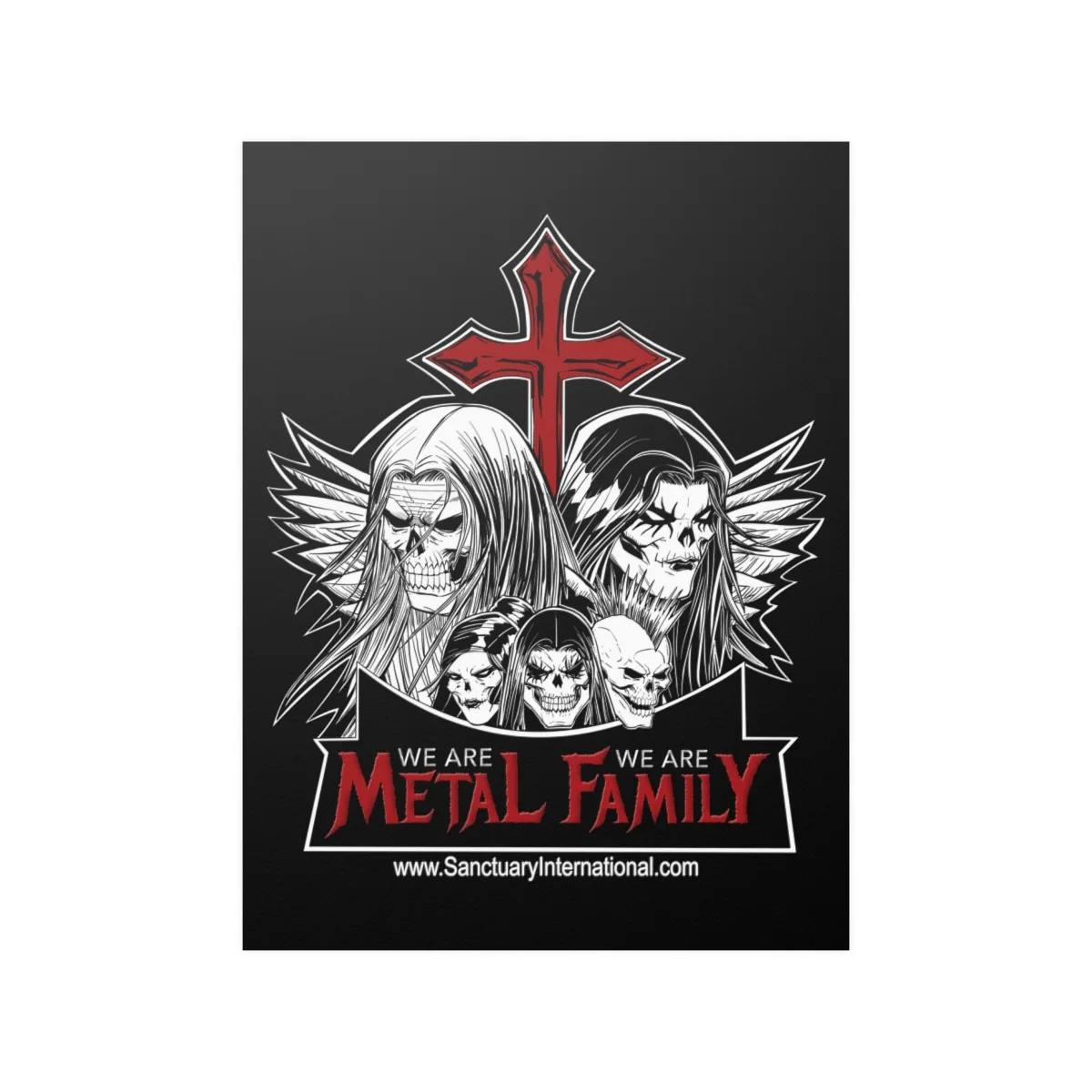 Sanctuary International - Metal Family Poster Prints (210gsm)