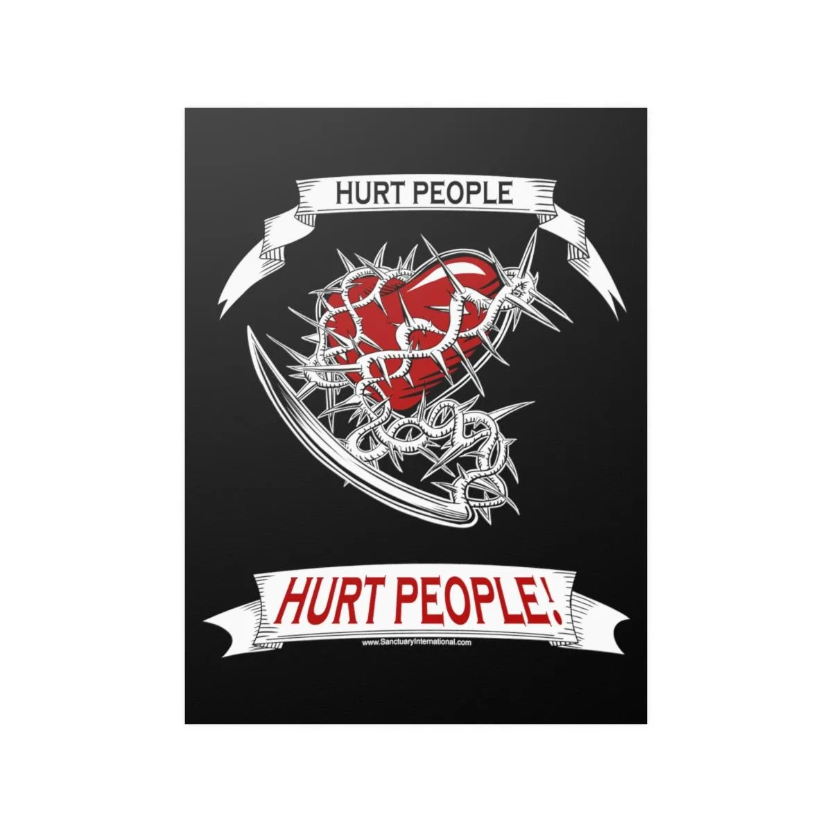 Sanctuary International - Hurt People Poster Prints (210gsm)