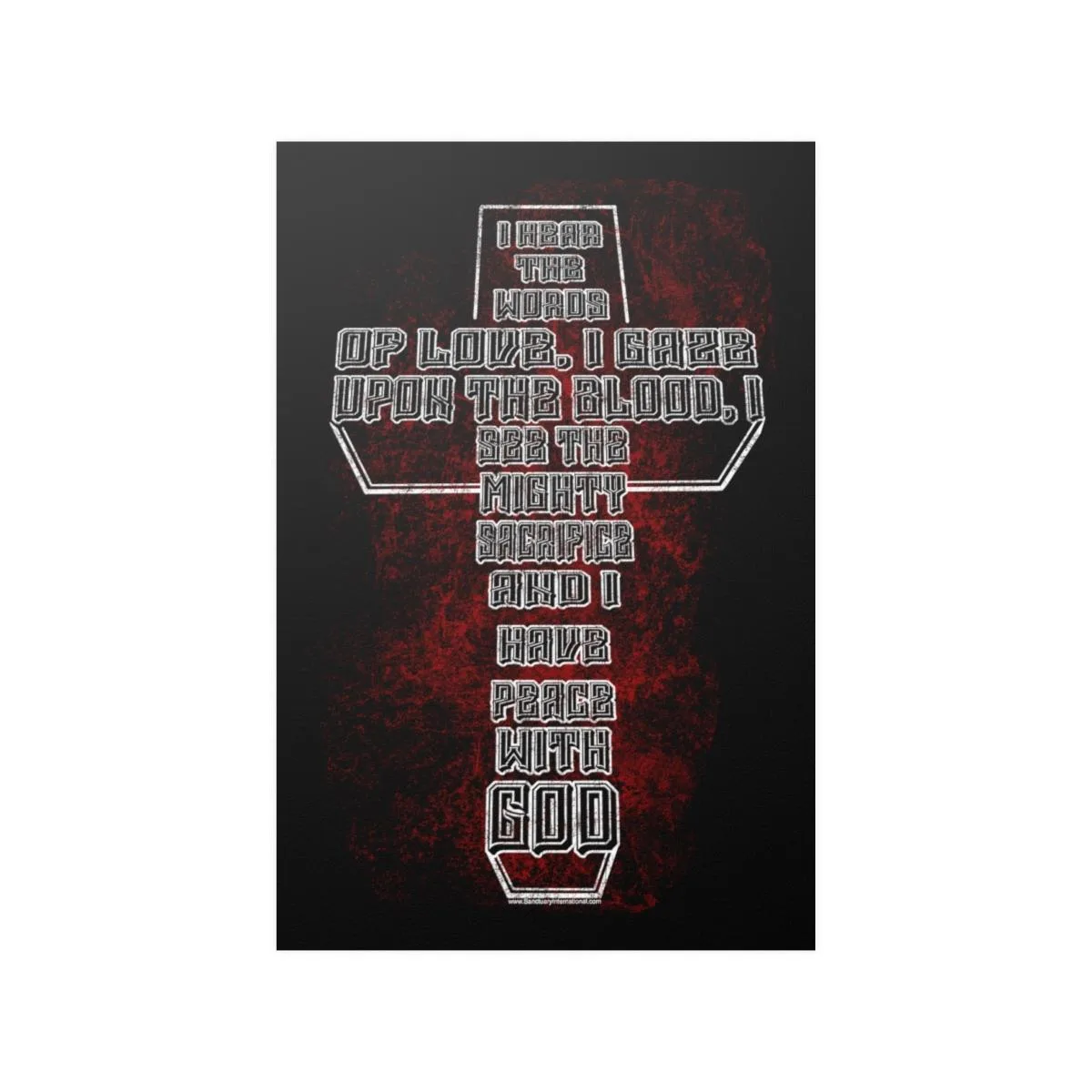 Sanctuary International - I Hear The Words Of Love Poster Prints (210gsm)