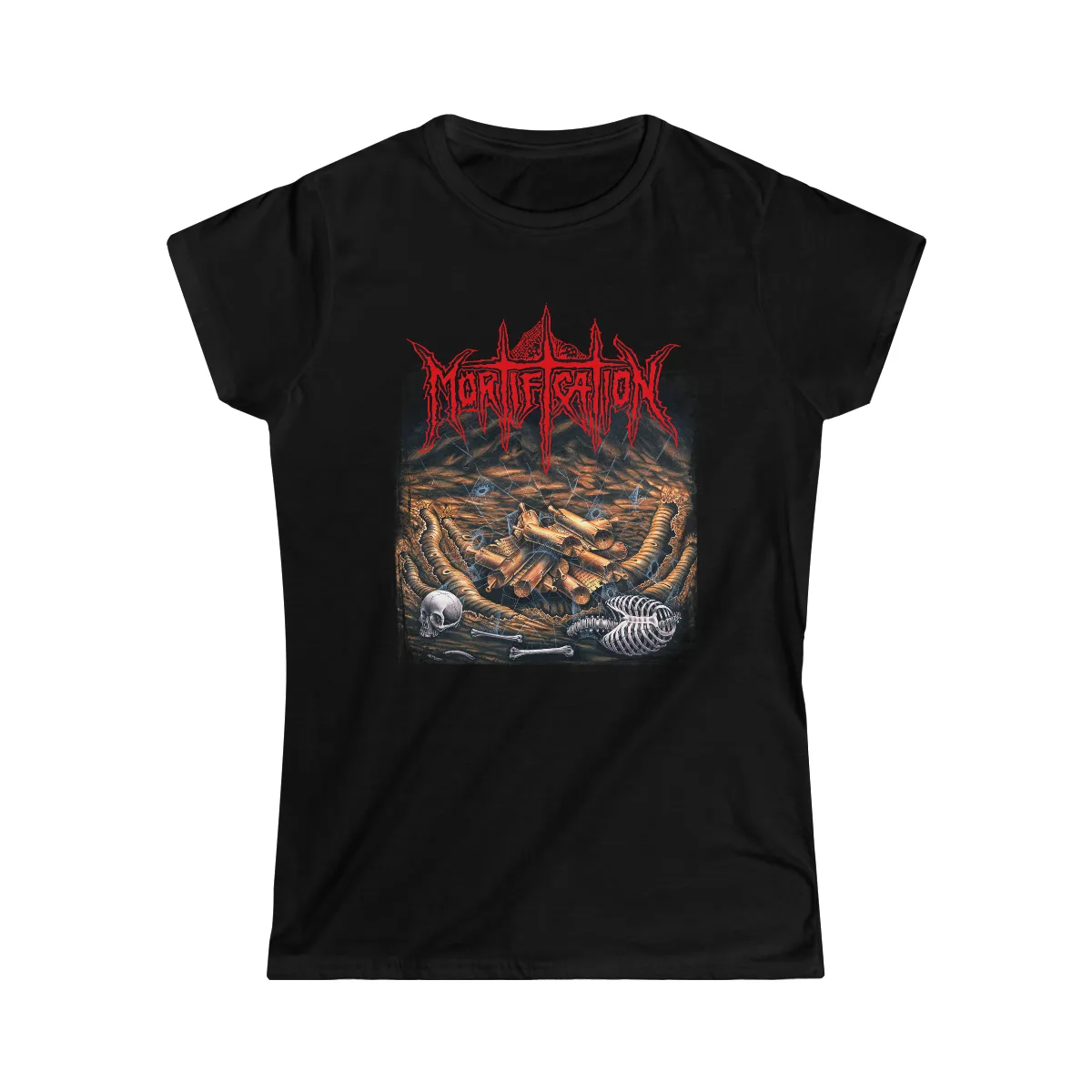Mortification - Scrolls of The Megilloth Women's Short Sleeve Tshirt 64000LD