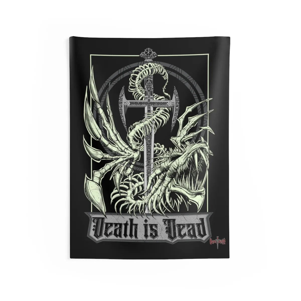Sanctuary International - Death Is Dead Indoor Wall Tapestries