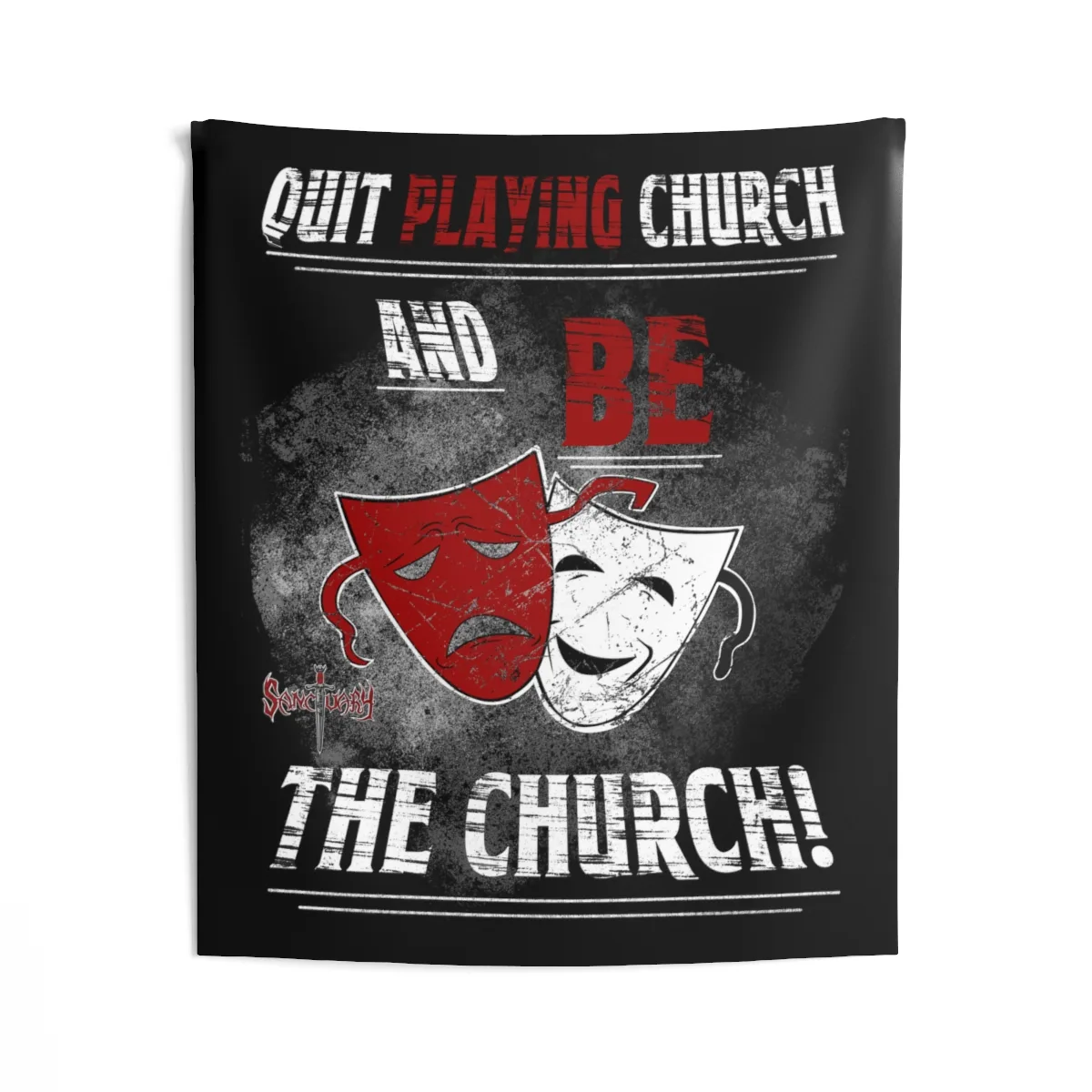 Sanctuary International - Be The Church Indoor Wall Tapestries